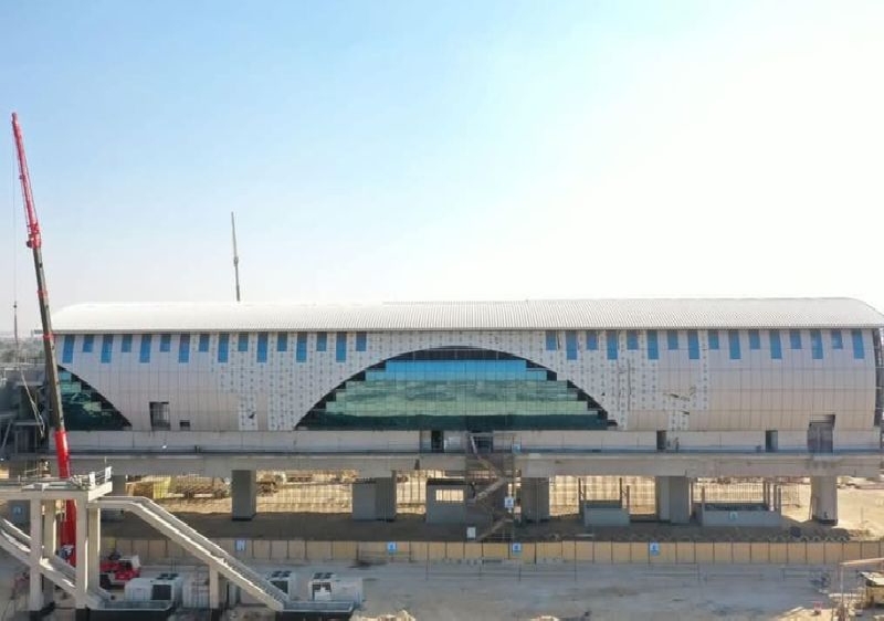 محطة مترو أكتوبر الجديدة خلال سنة أو اثنين بالكثير ستكون مدينة أكتوبر الجديدة رائعة ..