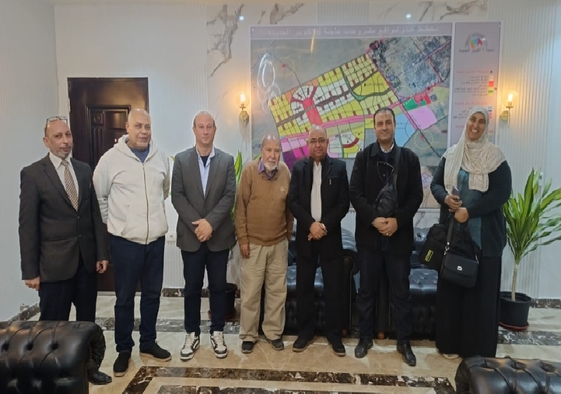 زيارة ملاك حي اب تاون لجهاز مدينة اكتوبر الجديدة 6-1-2025 